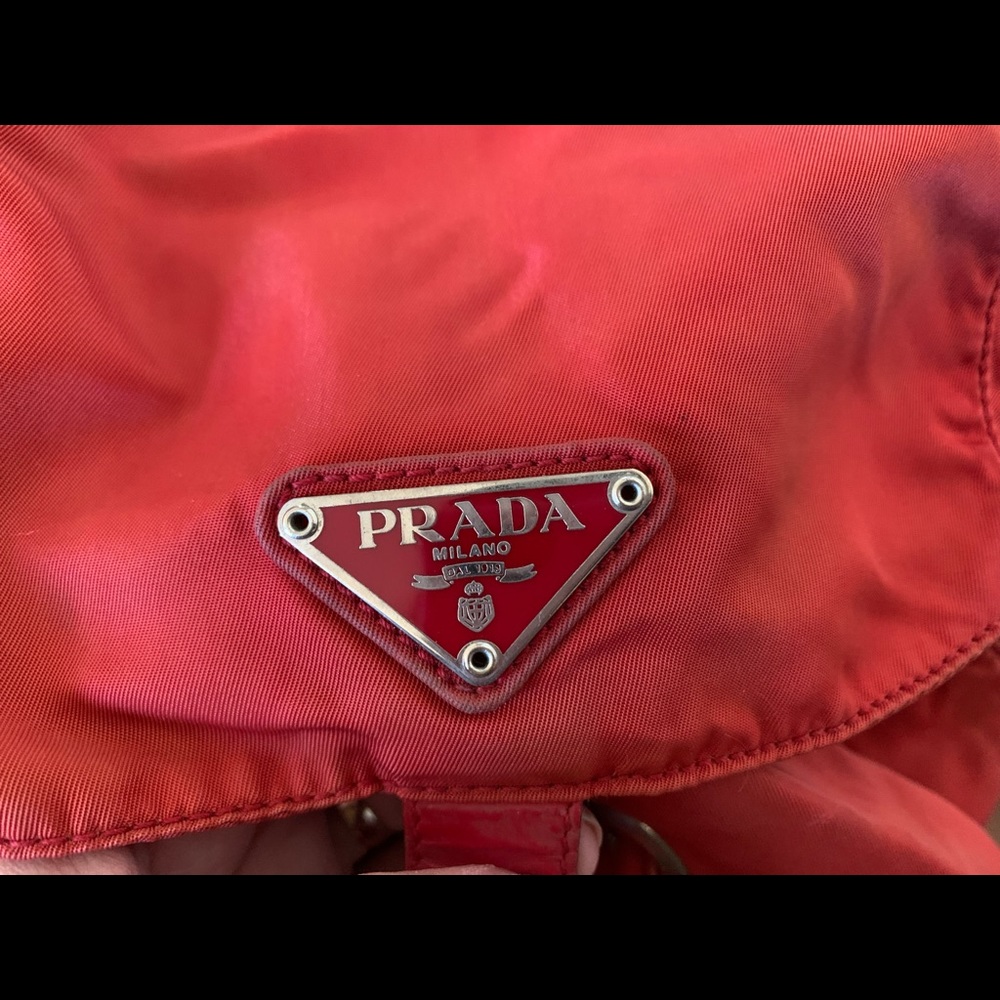 Prada Backpack Red - Picture 10 of 14